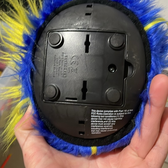 GRUMBLIES Mojo Interactive Kid Toy Skyrocket Blue Monster Plush - Picture 4 of 5